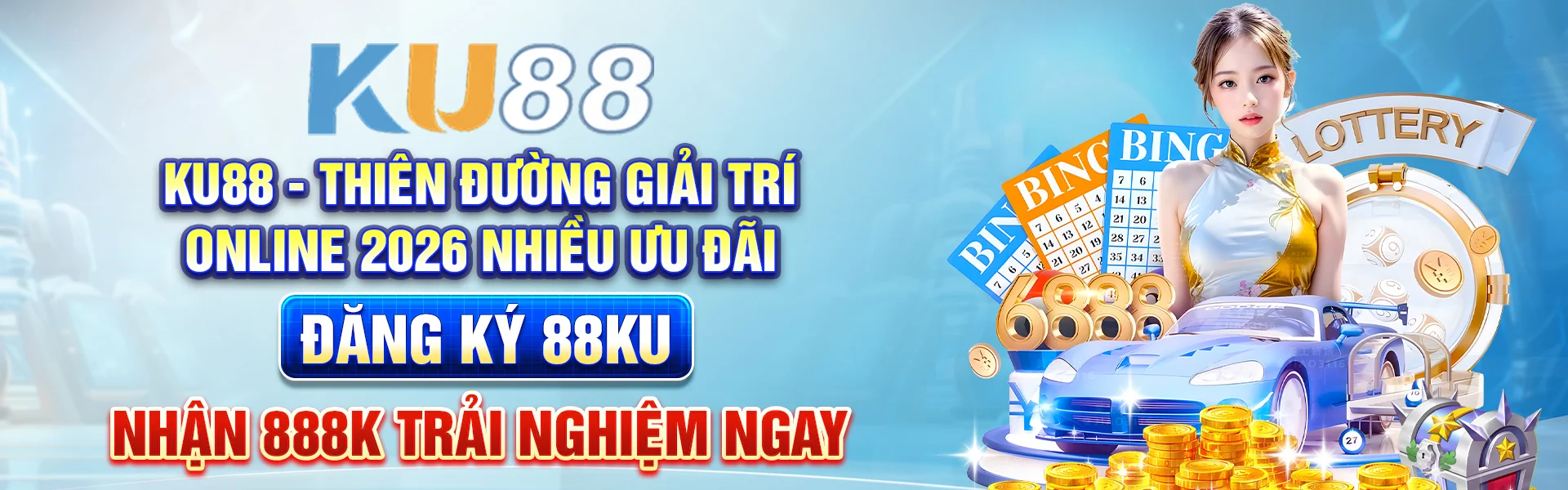 Banner giới thiệu thương hiệu Ku88